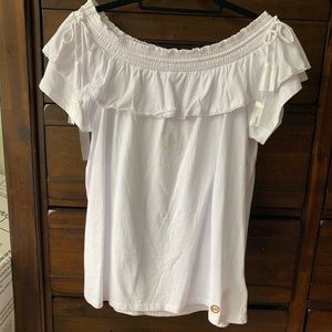 NWT Michael Kors off the shoulder top